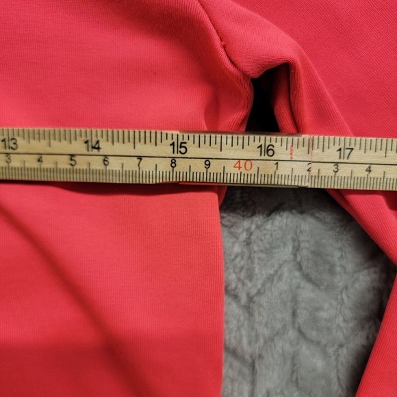 Victoria's Secret Pink Ultimate Hot Pink Pullover Long‎ Sleeve Shirt Size Small - Picture 4 of 9